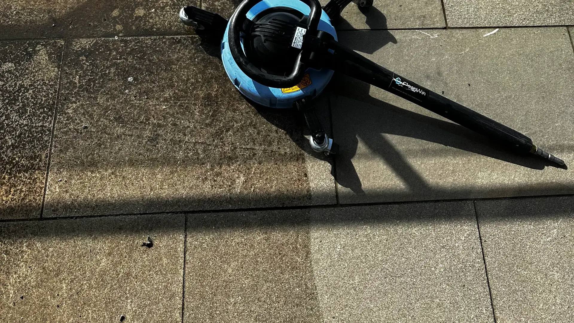 CleanWin Steinreinigung mit Hochdruck-Technologie - Professionelle Tiefenreinigung für langanhaltende Sauberkeit